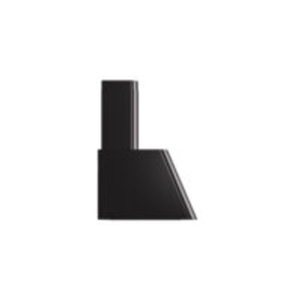 ILVE UAG40BK Nostalgie 40" Range Hood, side view