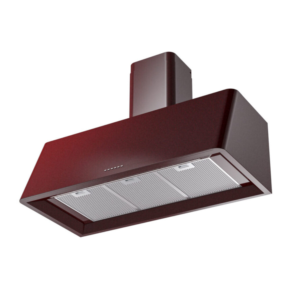 ILVE UAG40BU Nostalgie 40" Range Hood, bottom angled view