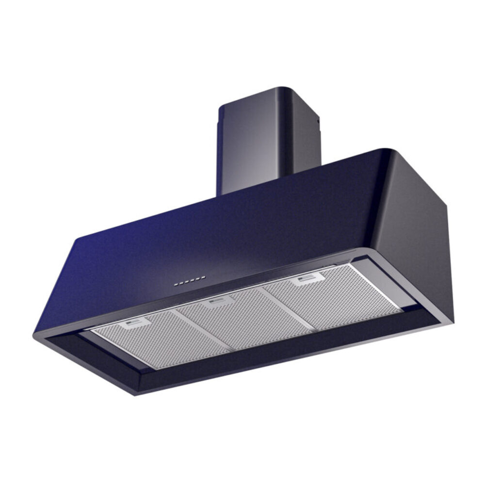 ILVE UAG40MB Nostalgie 40" Range Hood, bottom angled view