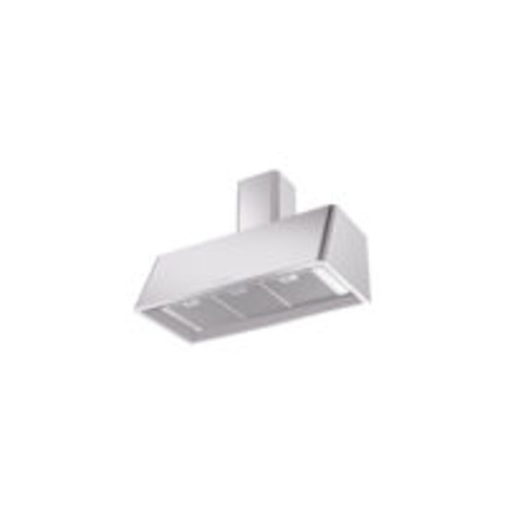 ILVE UAG40SS Nostalgie 40" Range Hood, bottom angled view