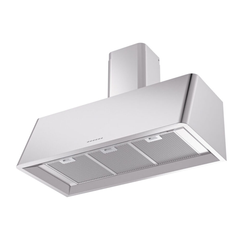 ILVE UAG40SS Nostalgie 40" Range Hood, bottom angled view
