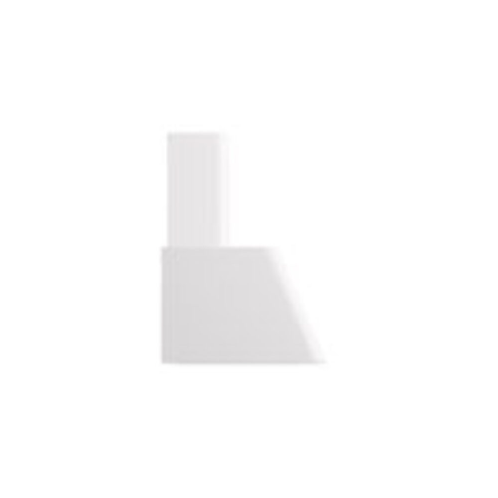 ILVE UAG40WH Nostalgie 40" Range Hood, side view