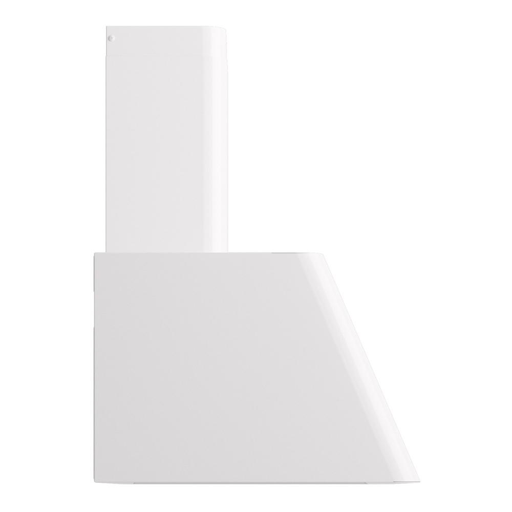 ILVE UAG40WH Nostalgie II 40 inch Wall Mount Range Hood with 600 CFM, 3 Speed + Intensive, Front LED Light Bar (White) 4 ILVE UAG40WH Nostalgie 40" Range Hood, side view