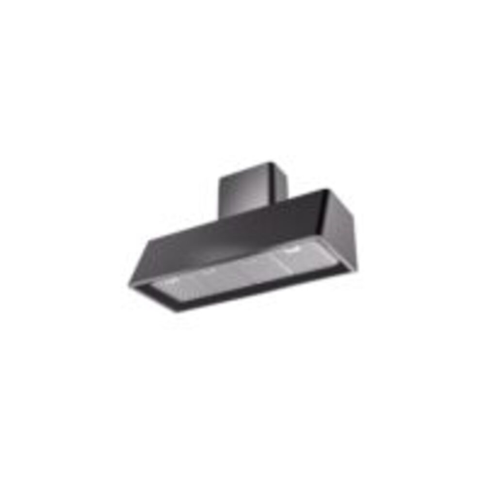 ILVE UAG48BK Nostalgie 48" Range Hood, bottom angled view