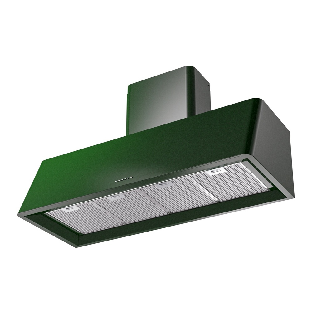 ILVE UAG48EG Nostalgie 48" Range Hood, bottom angled view