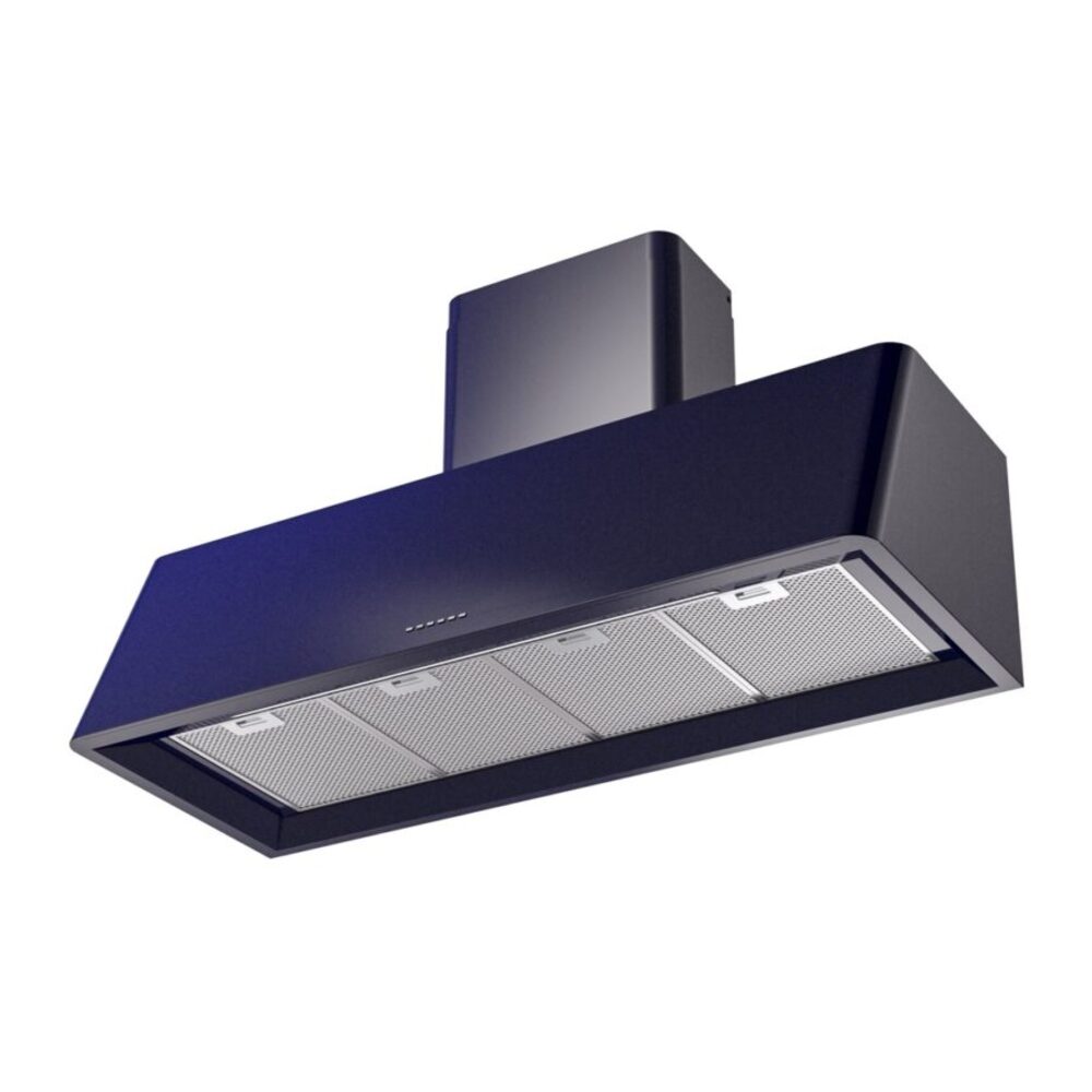 ILVE UAG48MB Nostalgie 48" Range Hood, bottom angled view