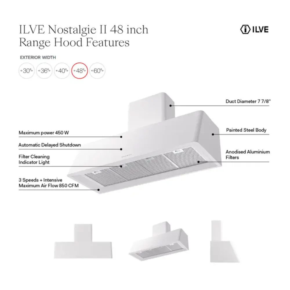 UAG48MG - hood features