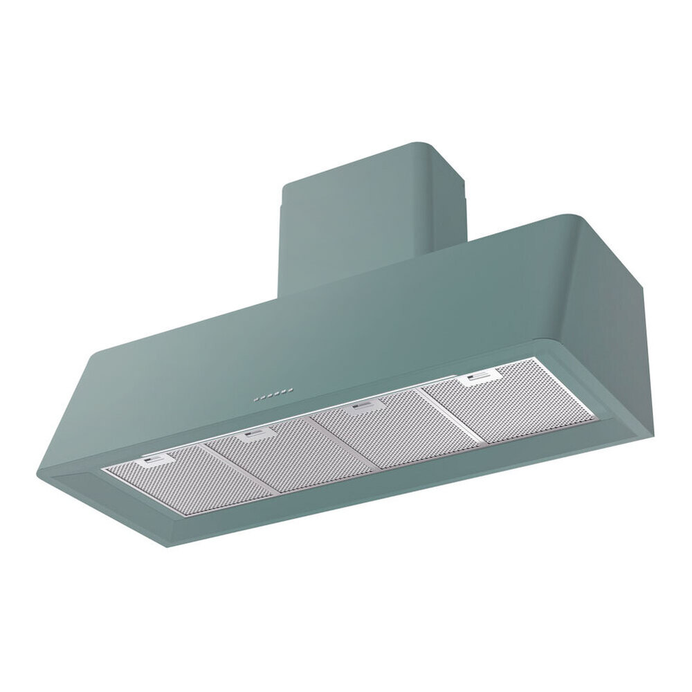 ILVE UAG48 Nostalgie II 48 inch Wall Mount Range Hood with 850 CFM, 3 Speed + Intensive, Front LED Light Bar