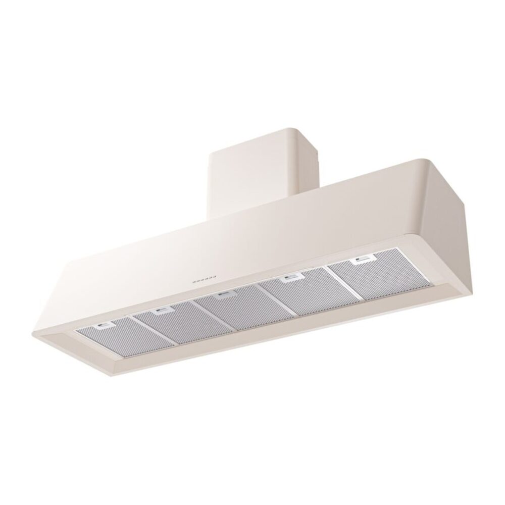 ILVE UAG60AW Nostalgie 60" Range Hood, bottom angled view