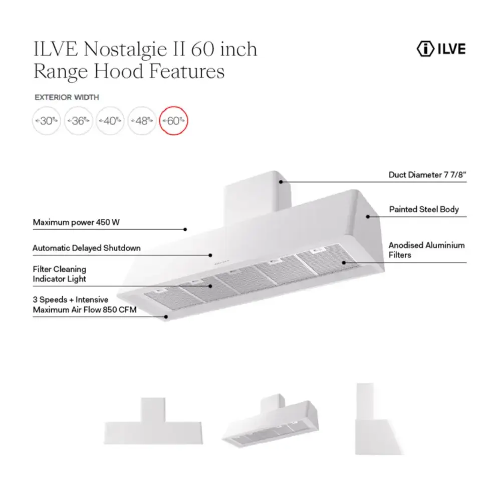 UAG60BU - hood features