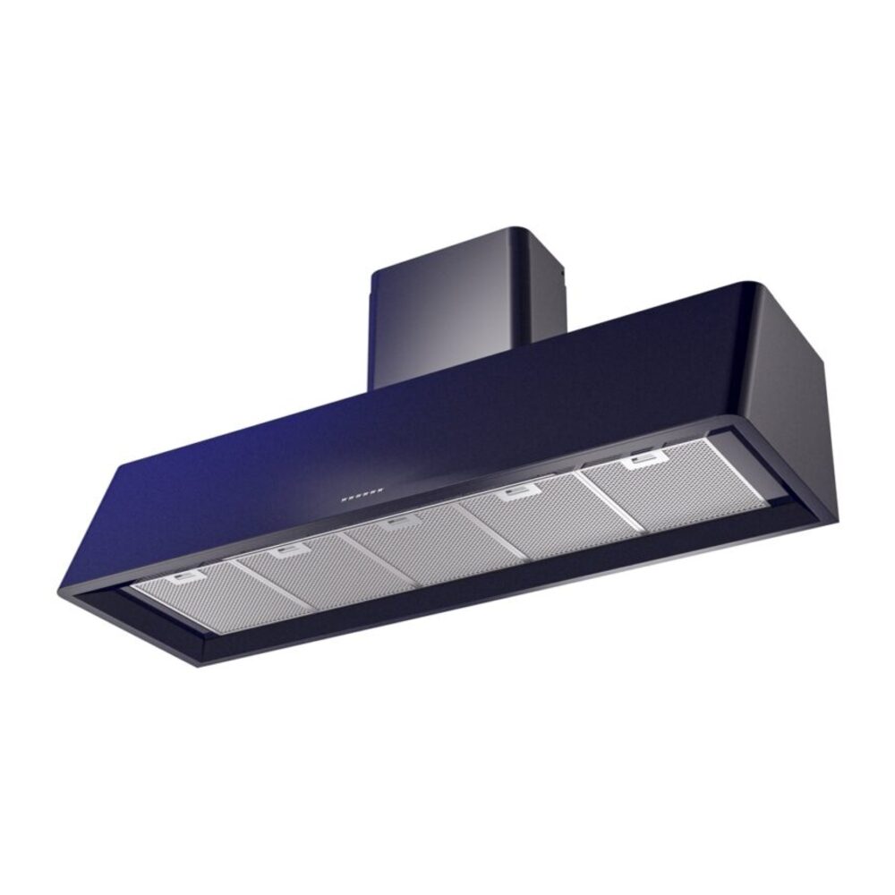 ILVE UAG60MB Nostalgie 60" Range Hood, bottom angled view