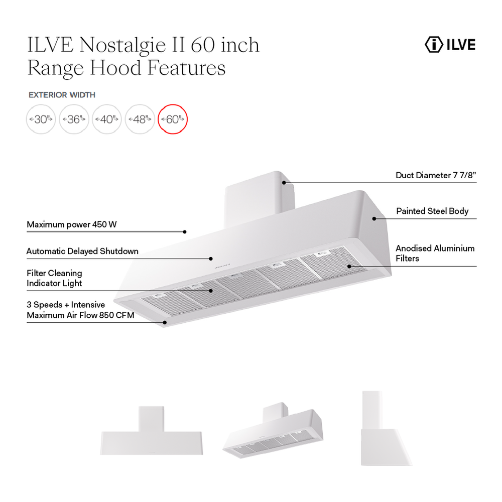 UAG60SS - hood features