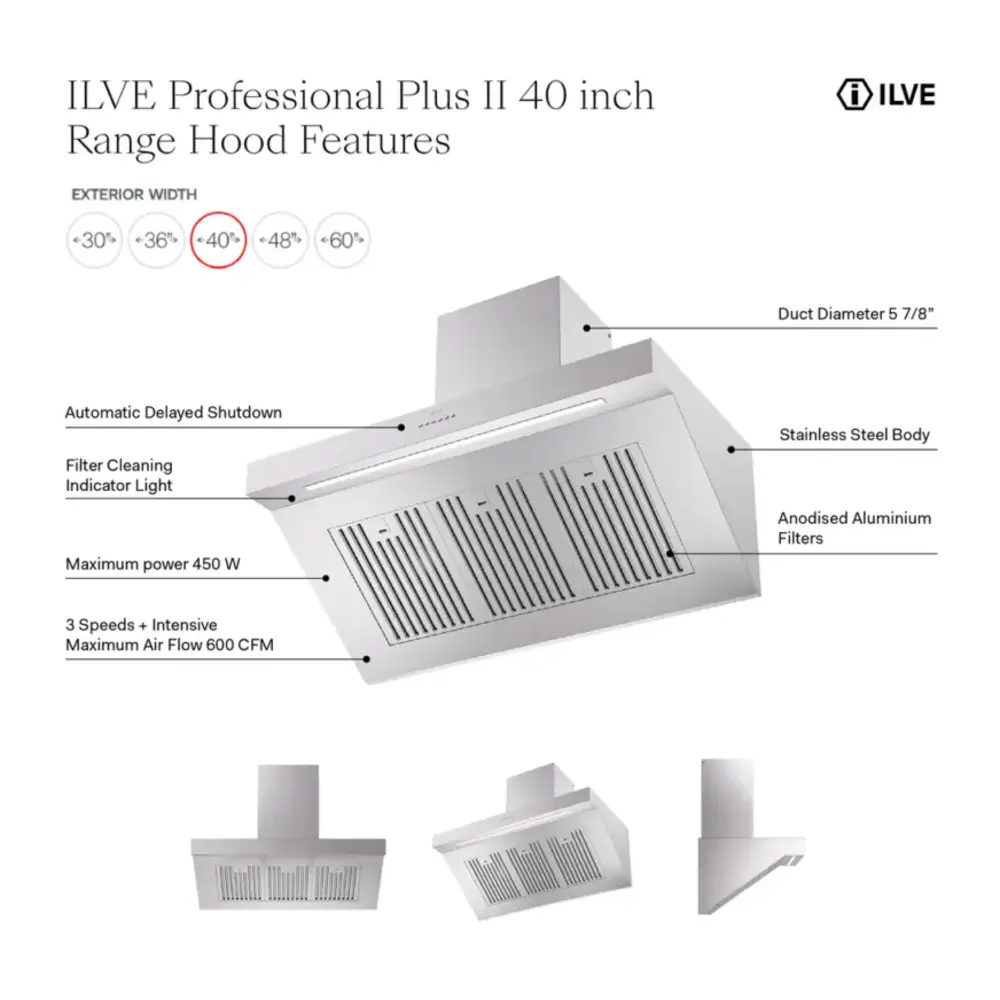 ILVE UAGQ40SS infographic