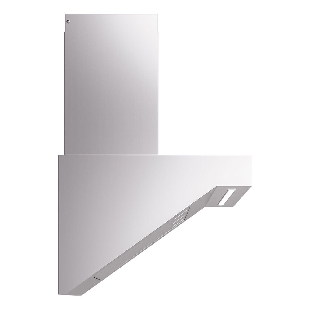 ILVE_UAGQ48SS_Professional_Plus_II_Range_Hood_Side_View