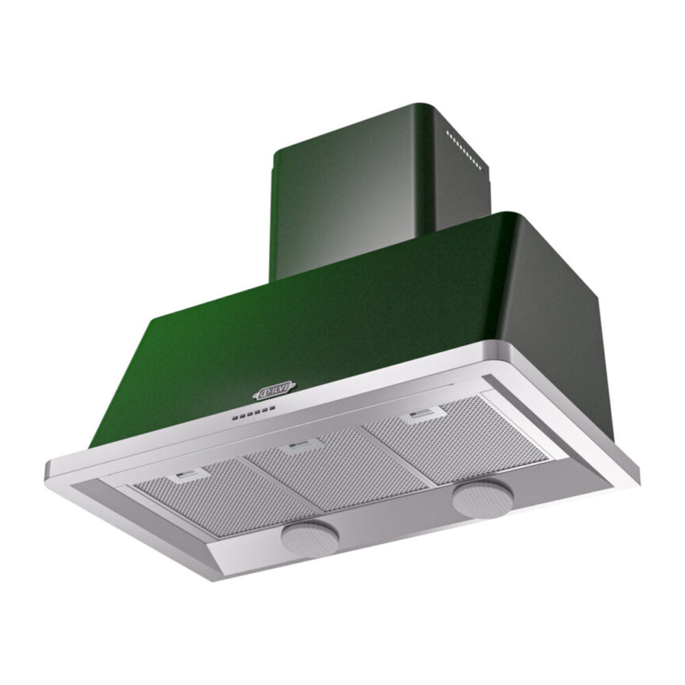 ILVE UAM100EG Majestic 40" Range Hood, bottom angled view