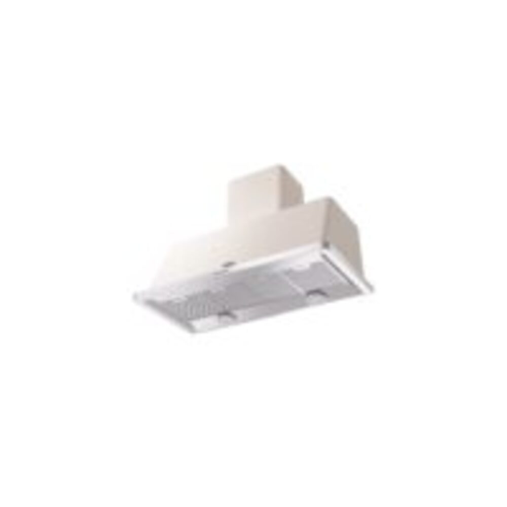 ILVE UAM120AW Majestic 48" Range Hood, bottom angled view