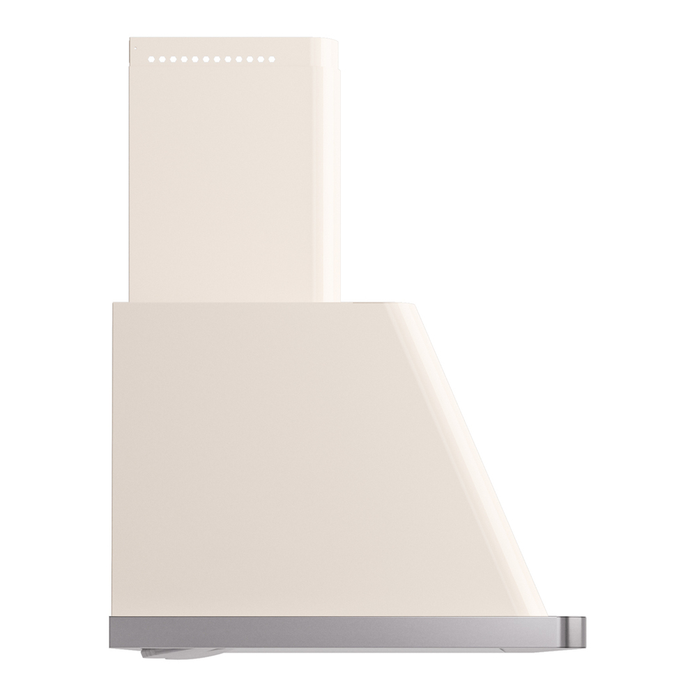 ILVE UAM120AW Majestic II 48 inch Range Hood with 850 CFM (Antique White) 4 ILVE UAM120AW Majestic 48" Range Hood, side view