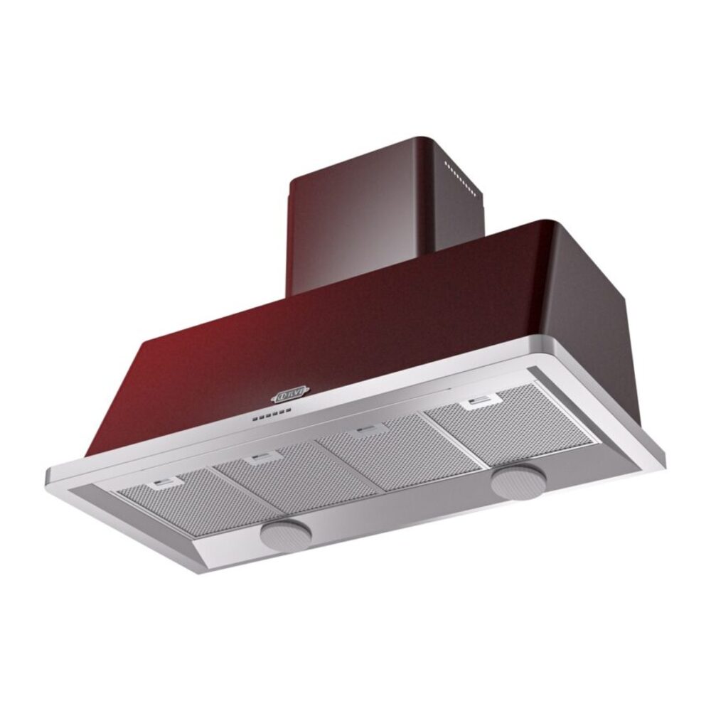 ILVE UAM120BU Majestic 48" Range Hood, bottom angled view