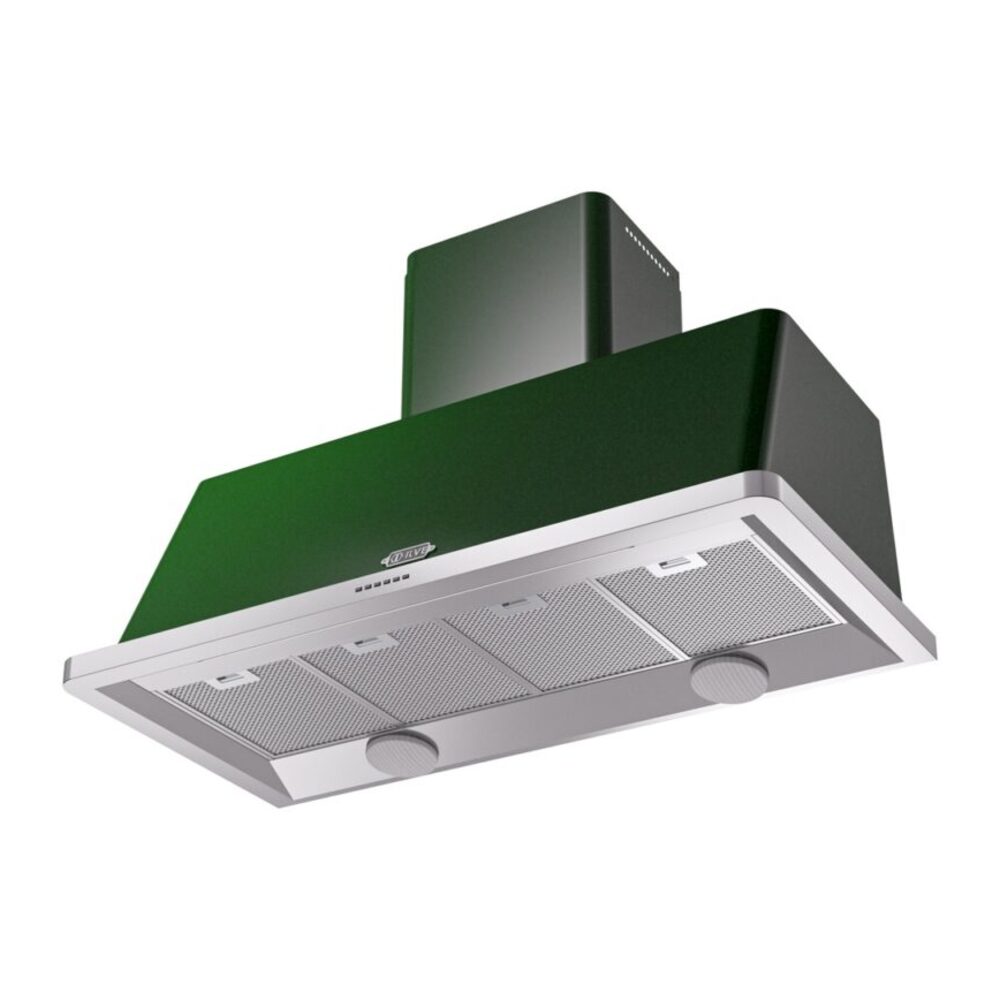 ILVE UAM120EG Majestic 48" Range Hood, bottom angled view