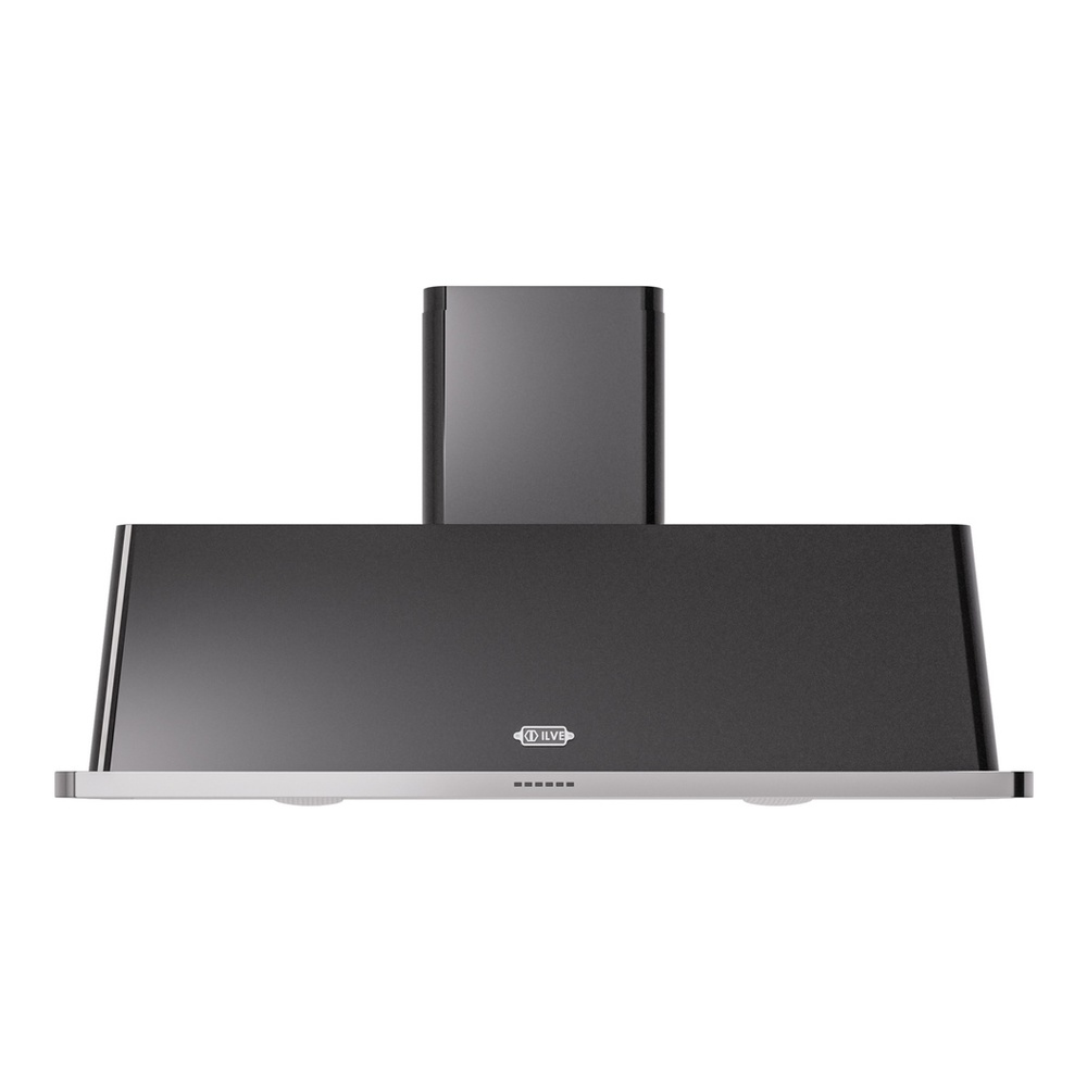 ILVE UAM150BK Majestic II 60 inch Range Hood (Glossy Black) 1 UAM150BK