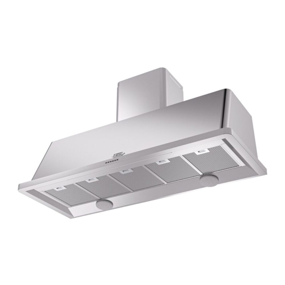ILVE UAM150SS Majestic 60" Range Hood, bottom angled view