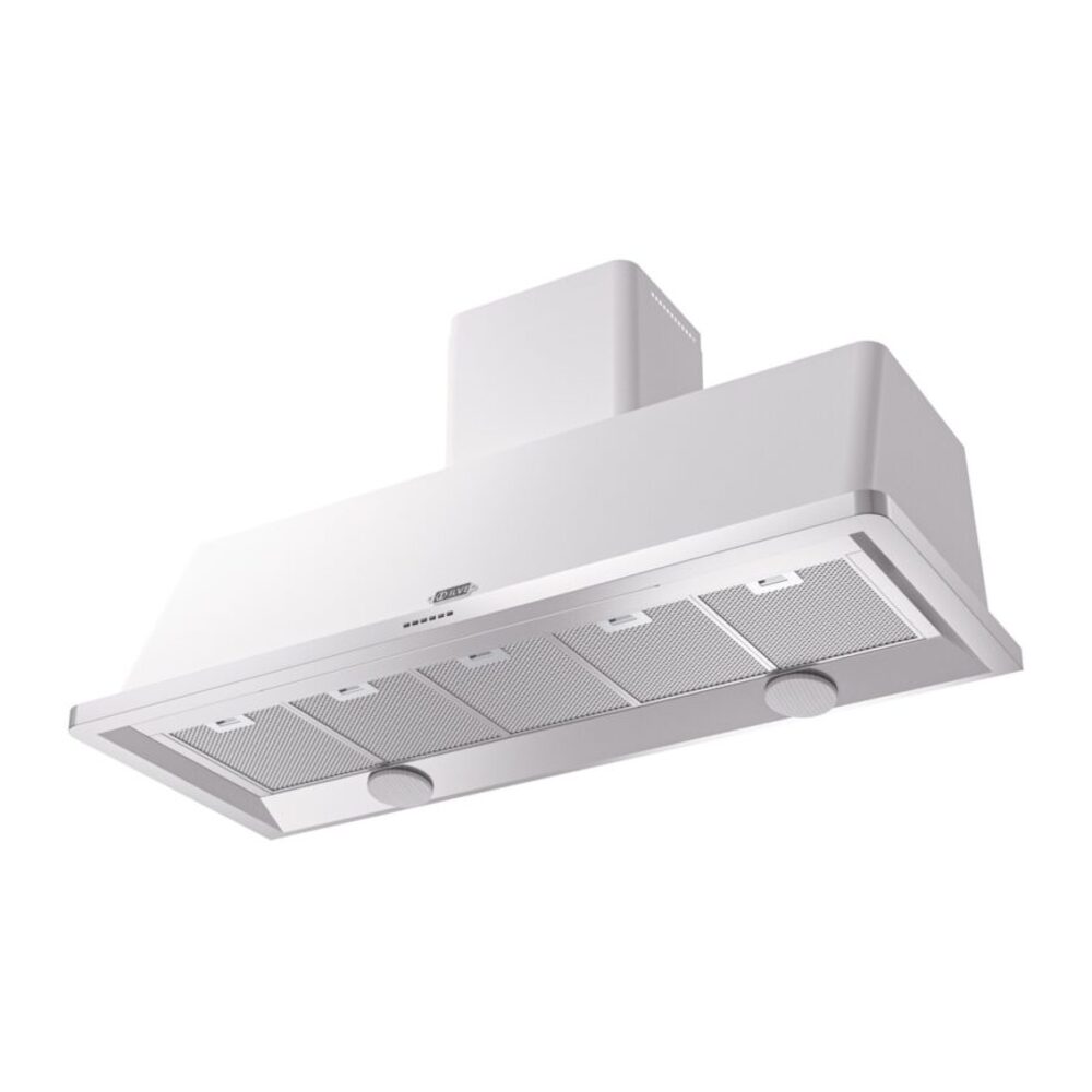 ILVE UAM150WH Majestic 60" Range Hood, bottom angled view