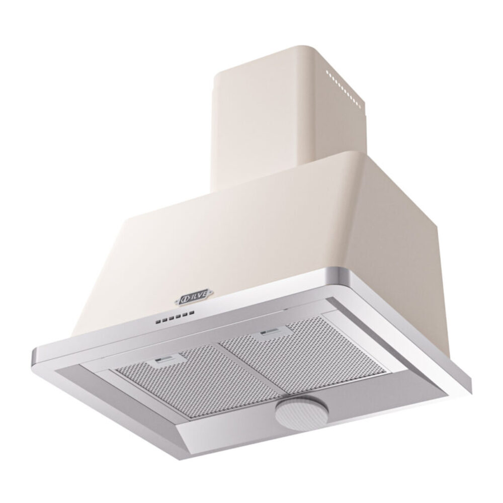 ILVE UAM76AW Majestic 30" Range Hood, bottom angled view