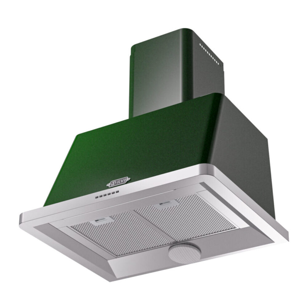 ILVE UAM76EG Majestic 30" Range Hood, bottom angled view