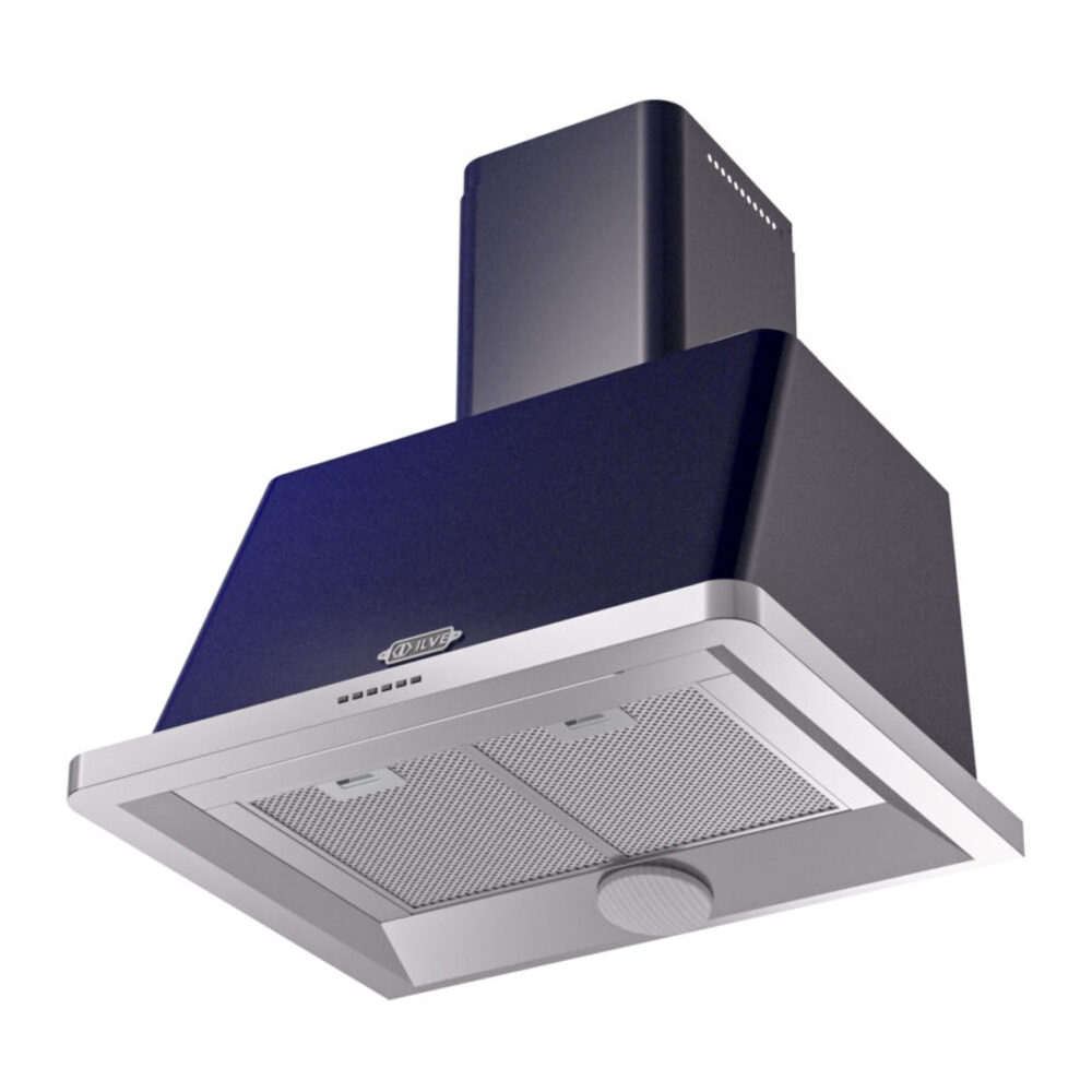 ILVE UAM76MB Majestic 30" Range Hood, bottom angled view