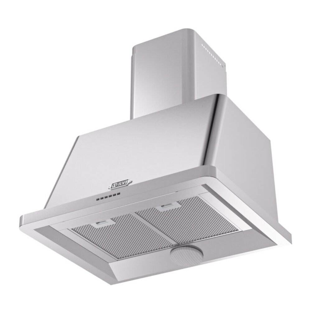 ILVE UAM76SS Majestic 30" Range Hood, bottom angled view