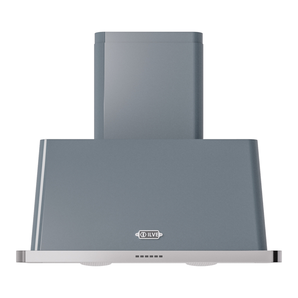 ILVE UAM90BG Majestic II 36 inch Range Hood (Blue Grey) 1 UAM90BG