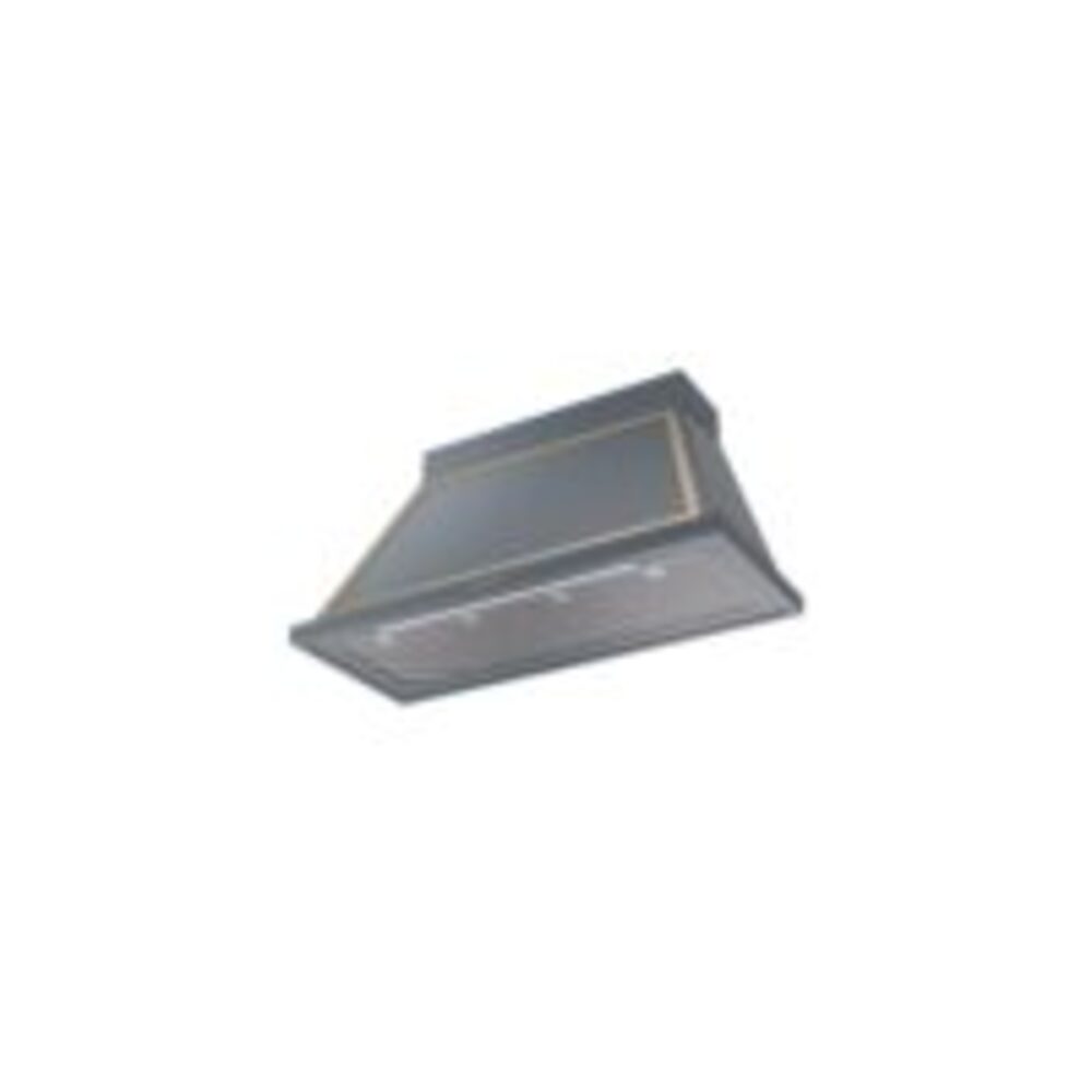 ILVE UANB48BGG Nostalgie Noblesse 48" Range Hood, bottom angled view