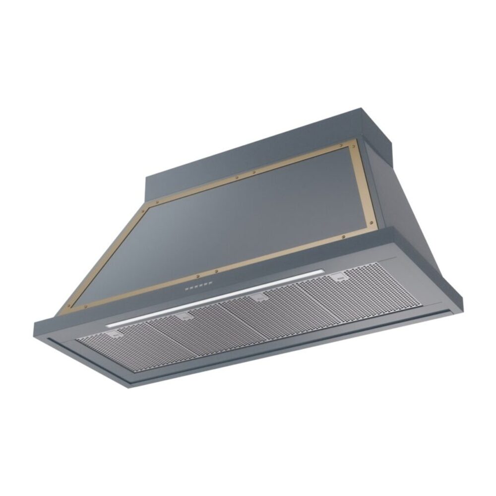 ILVE UANB48BGG Nostalgie Noblesse 48" Range Hood, bottom angled view