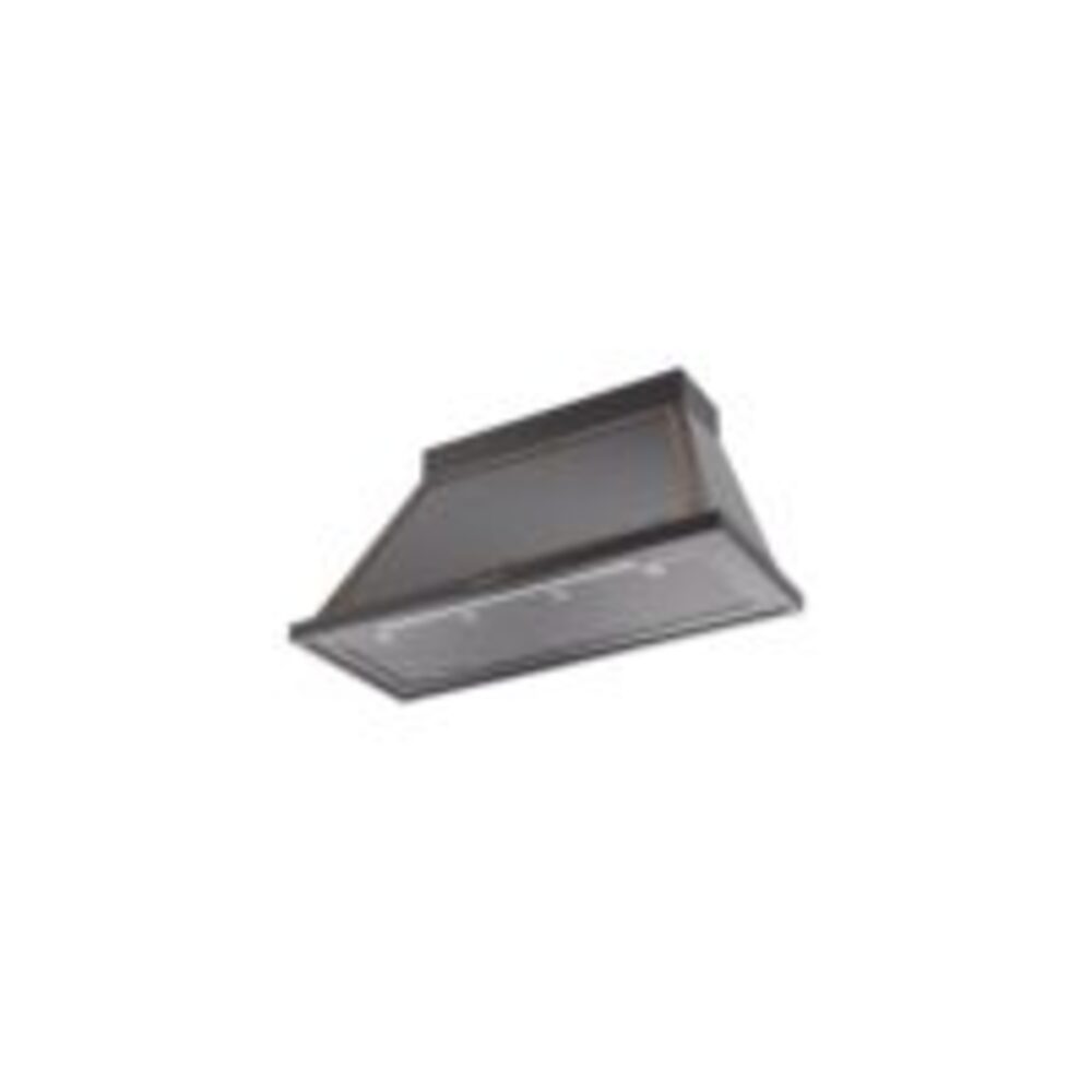 ILVE UANB48BKB Nostalgie Noblesse 48" Range Hood, bottom angled view