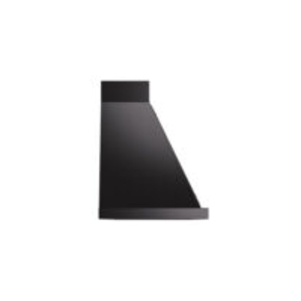 ILVE UANB48BKB Nostalgie Noblesse 48" Range Hood, side view