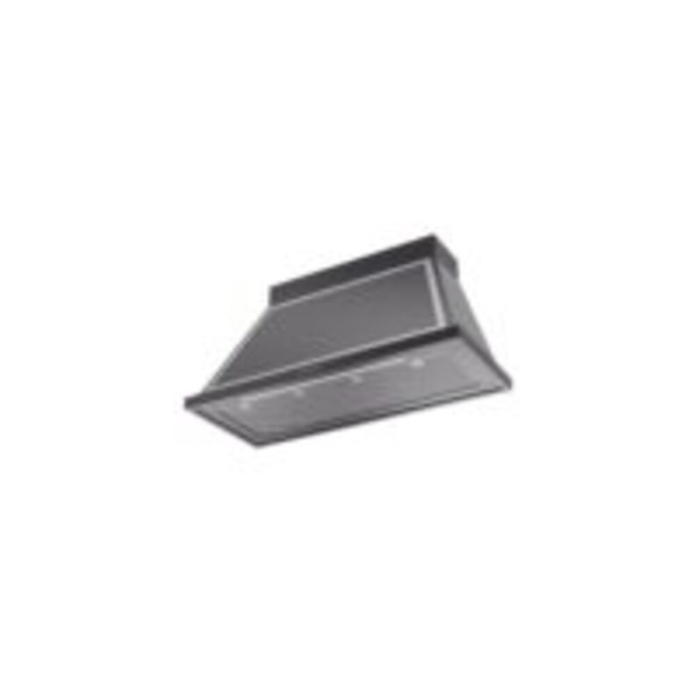 ILVE UANB48BKC Nostalgie Noblesse 48" Range Hood, bottom angled view