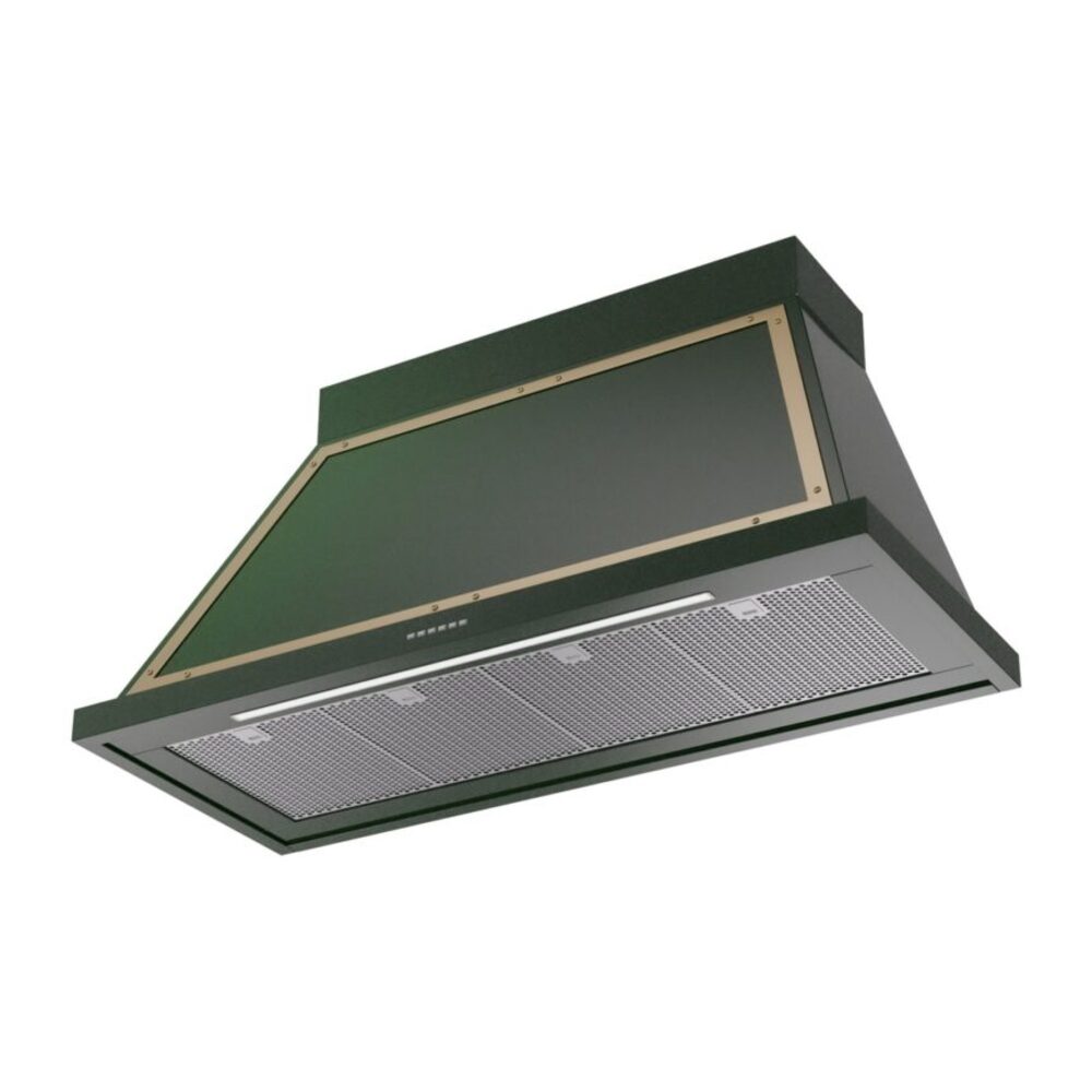 ILVE UANB48EGG Nostalgie Noblesse 48" Range Hood, bottom angled view
