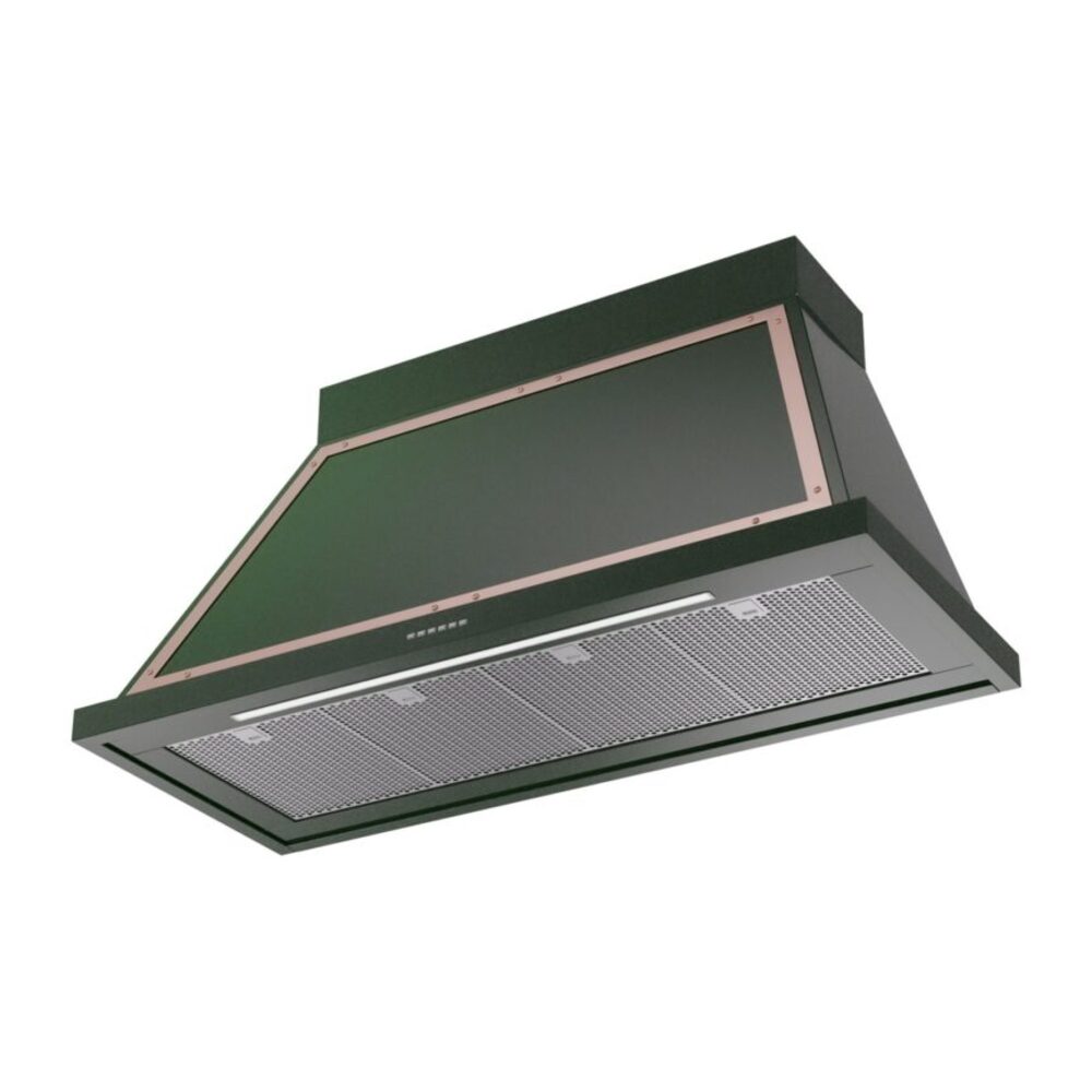 ILVE UANB48EGP Nostalgie Noblesse 48" Range Hood, bottom angled view