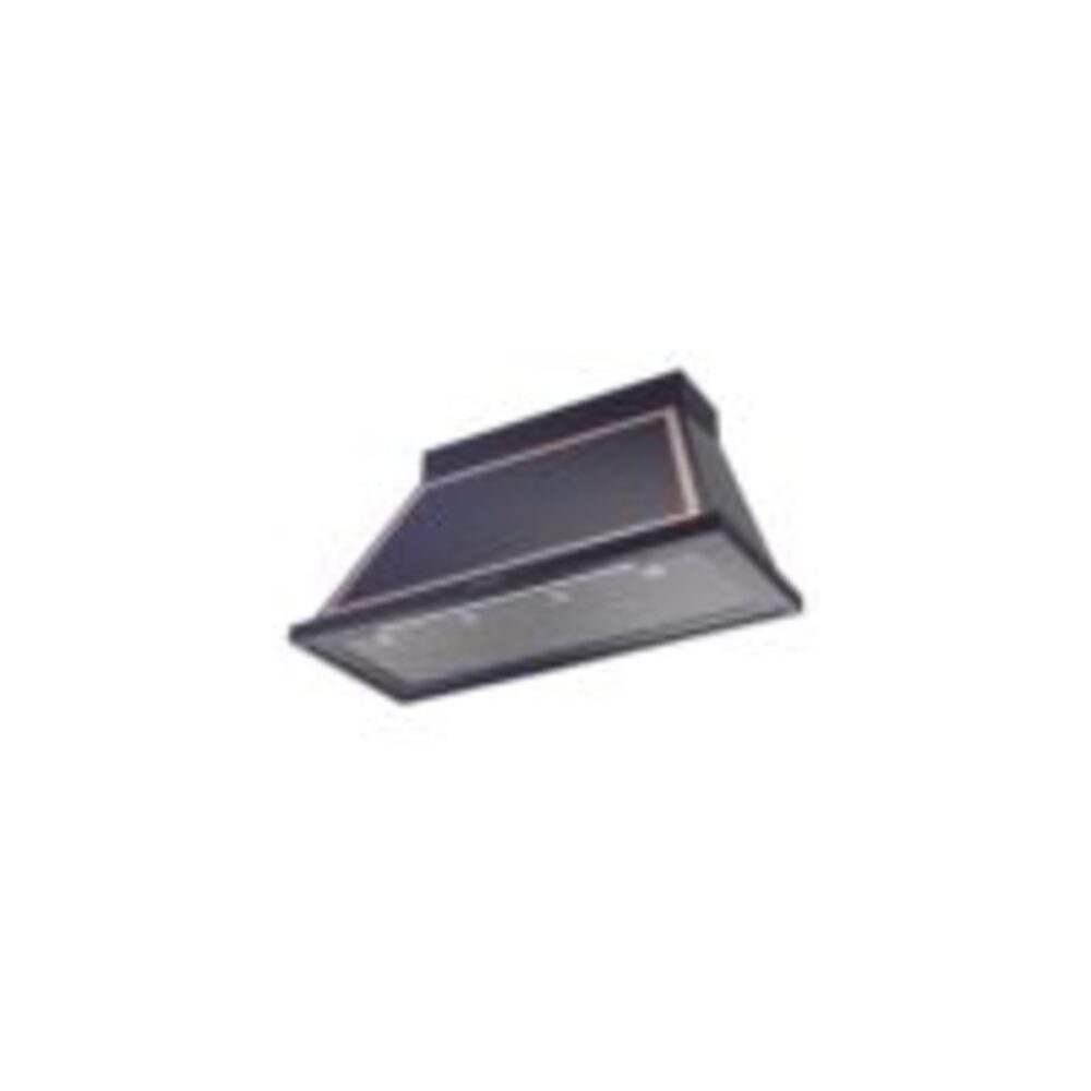 ILVE UANB48MBP Nostalgie Noblesse 48" Range Hood, bottom angled view