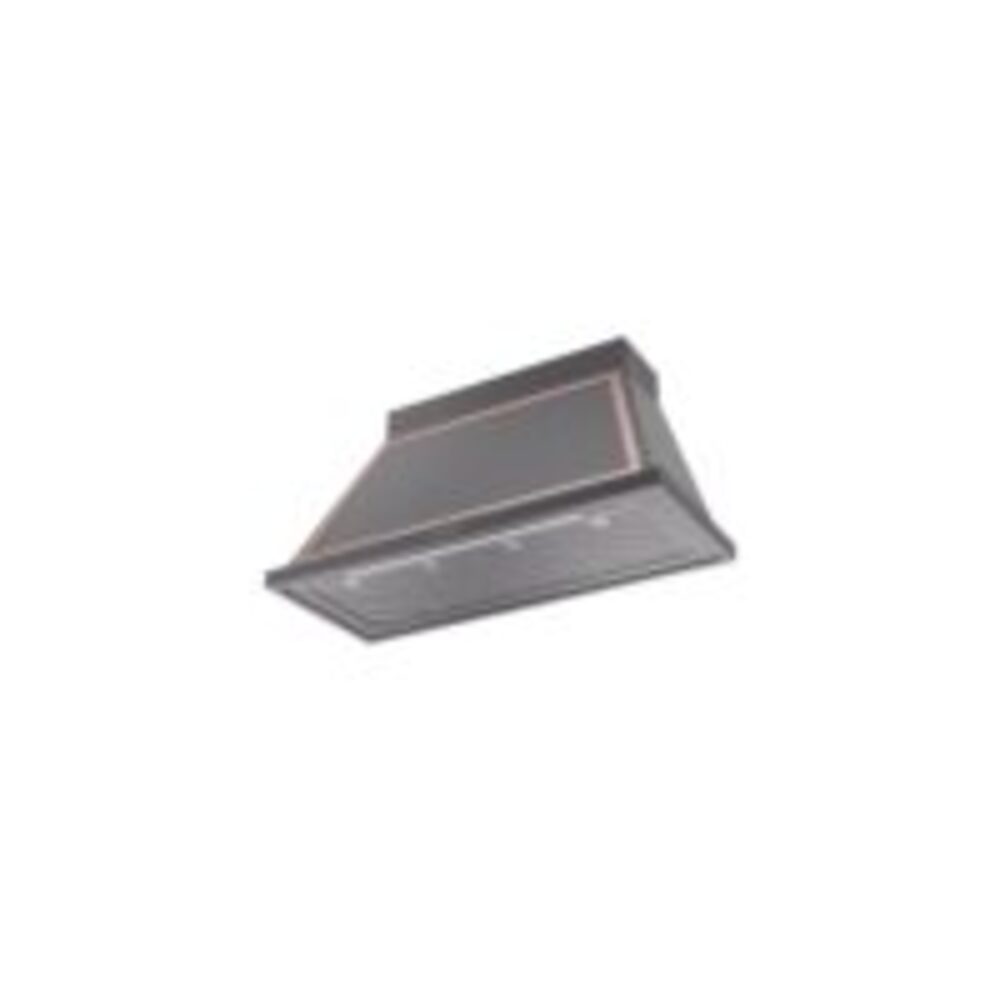 ILVE UANB48MGP Nostalgie Noblesse 48" Range Hood, bottom angled view