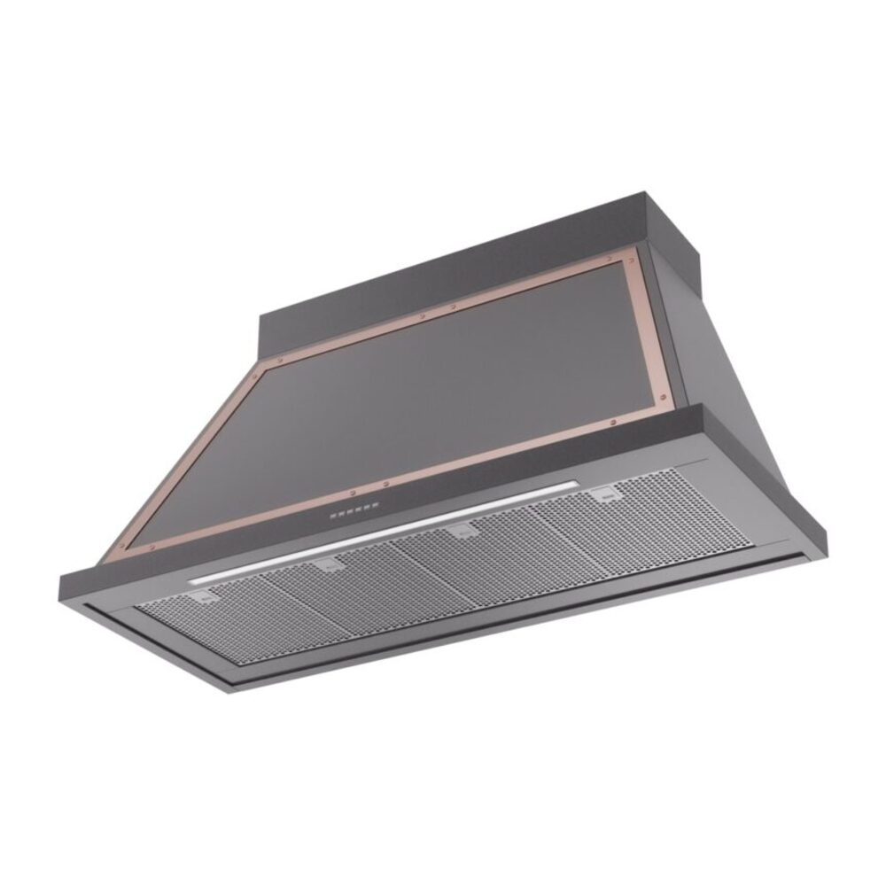 ILVE UANB48MGP Nostalgie Noblesse 48" Range Hood, bottom angled view