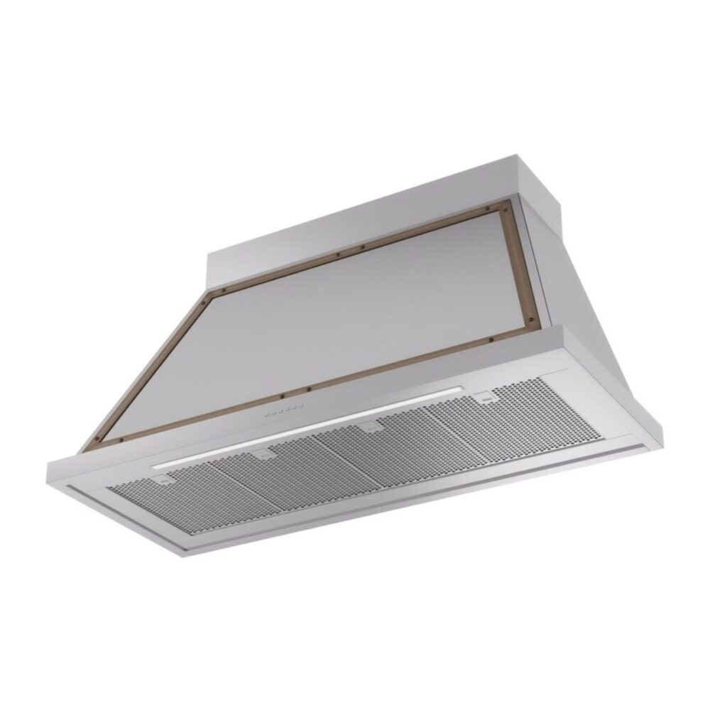 ILVE UANB48SSB Nostalgie Noblesse 48" Range Hood, bottom angled view