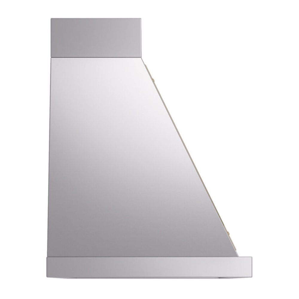 ILVE UANB48SSG Nostalgie Noblesse 48" Range Hood, side view