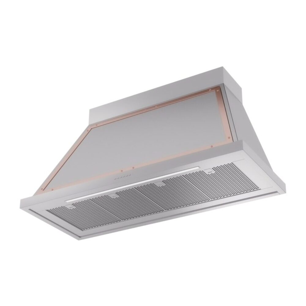 ILVE UANB48SSP Nostalgie Noblesse 48" Range Hood, bottom angled view
