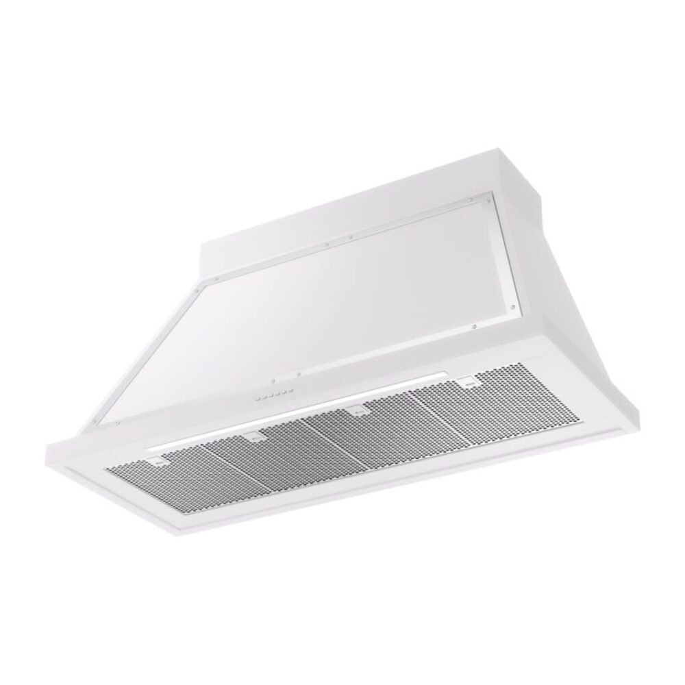 ILVE UANB48WHC Nostalgie Noblesse 48" Range Hood, bottom angled view