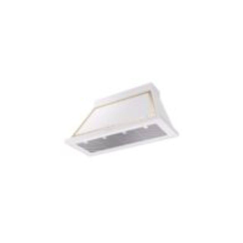 ILVE UANB48WHG Nostalgie Noblesse 48" Range Hood, bottom angled view