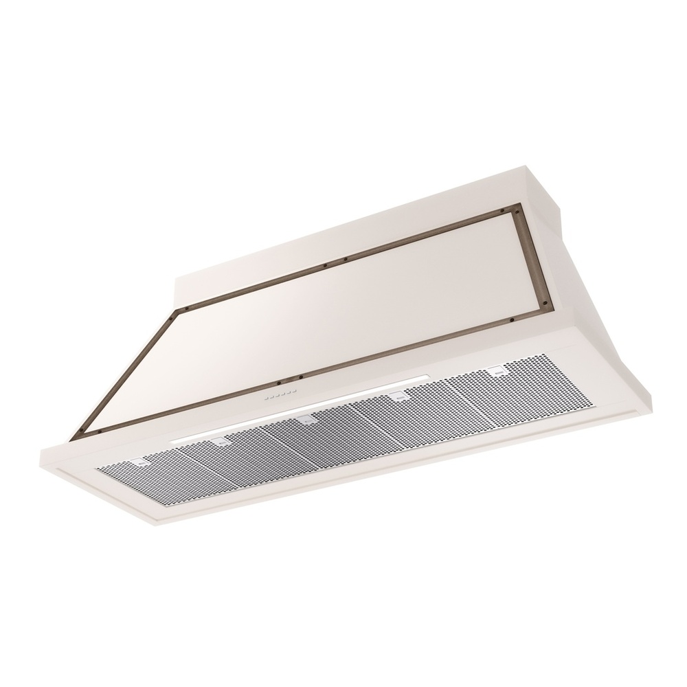ILVE UANB60AWB Nostalgie Noblesse 60" Range Hood, bottom angled view