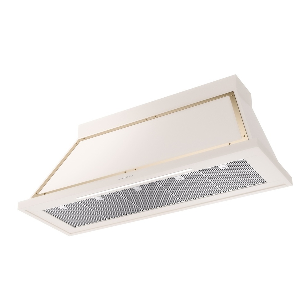 ILVE UANB60AWG Nostalgie Noblesse 60" Range Hood, bottom angled view