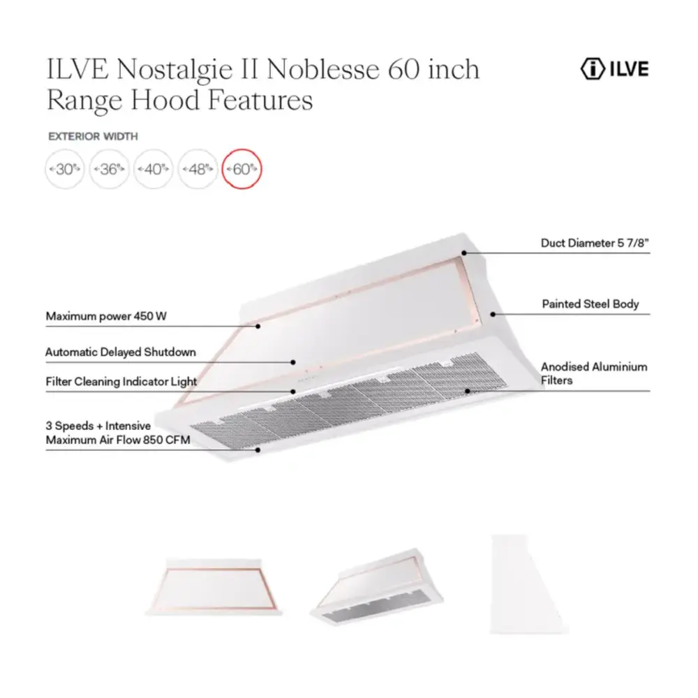 ILVE UANB60 infographic