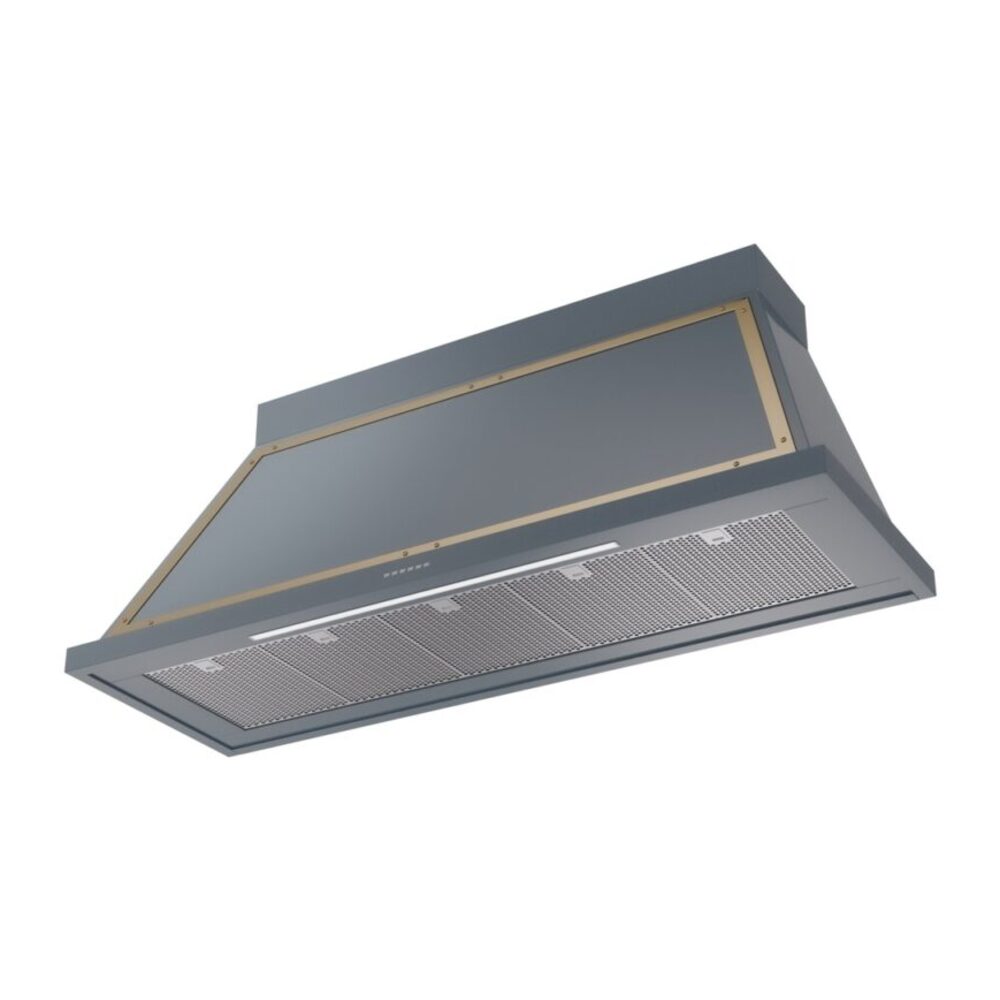 ILVE UANB60BGG Nostalgie Noblesse 60" Range Hood, bottom angled view